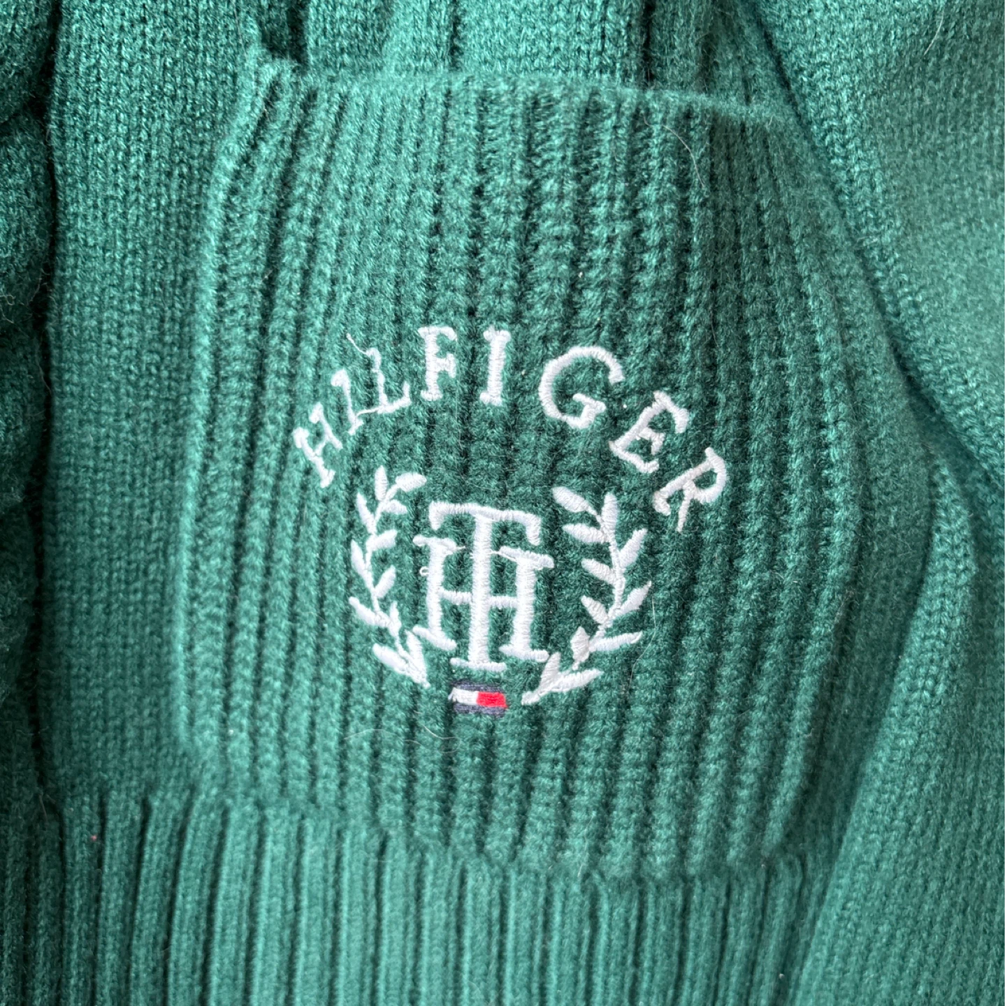 Tommy Hilfiger Green Cable Knit Cardigan - photo 4