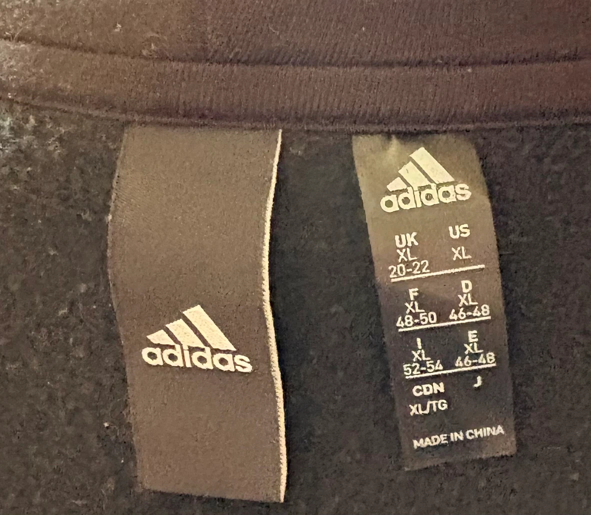 ✨✨Adidas Black Zip-Up Hoodie XL - photo 5