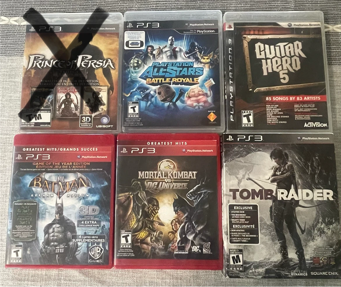 PS3, Xbox 360 & Xbox 360 Kinect Games