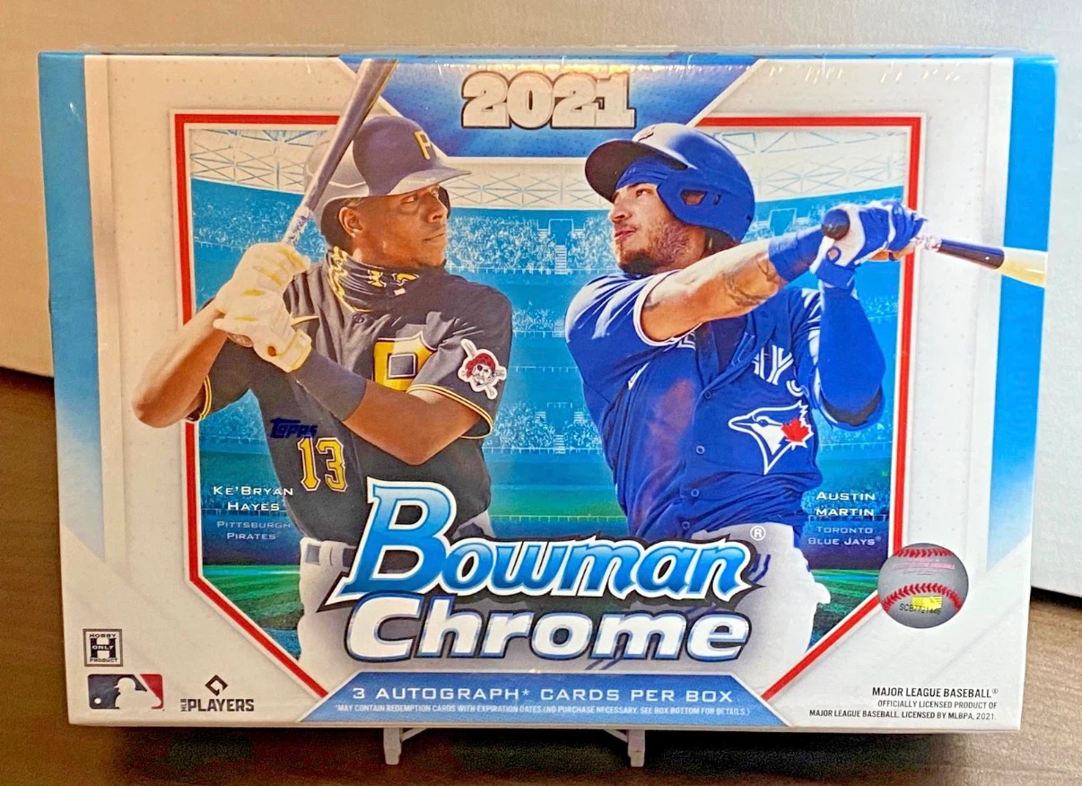 2021 Topps Bowman Chrome Baseball Hobby Box