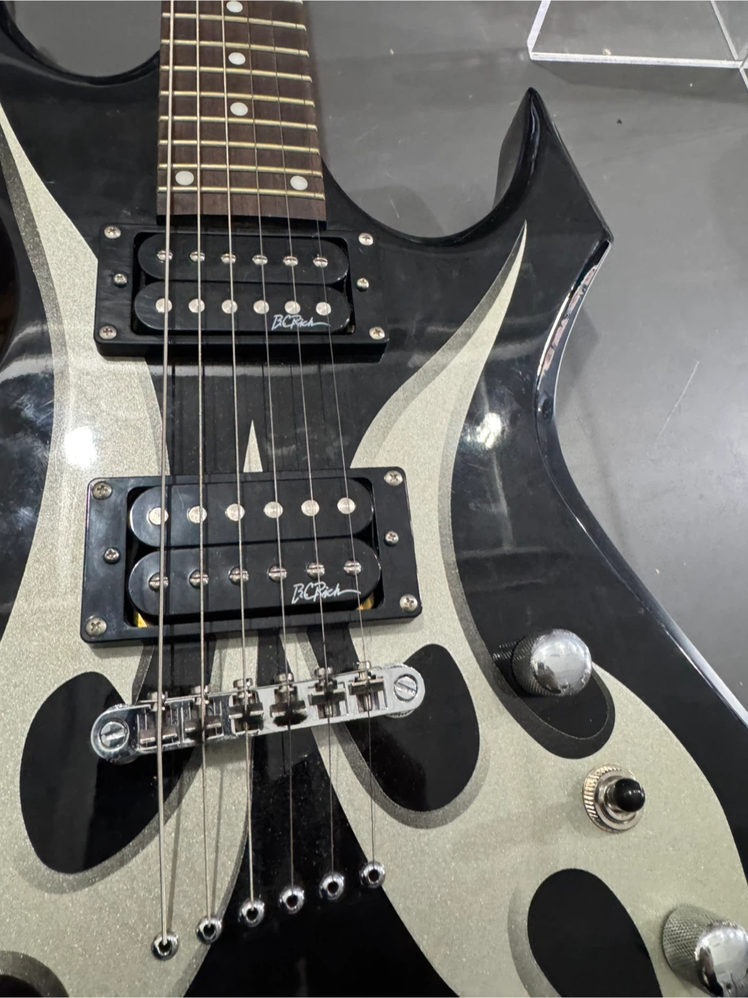 B.C. Rich Warlock Electric Guitar - photo 3