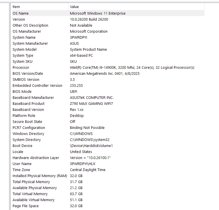PC | i9 14900K | RTX 5070 12GB | 32GB DDR5 7200 - photo 2