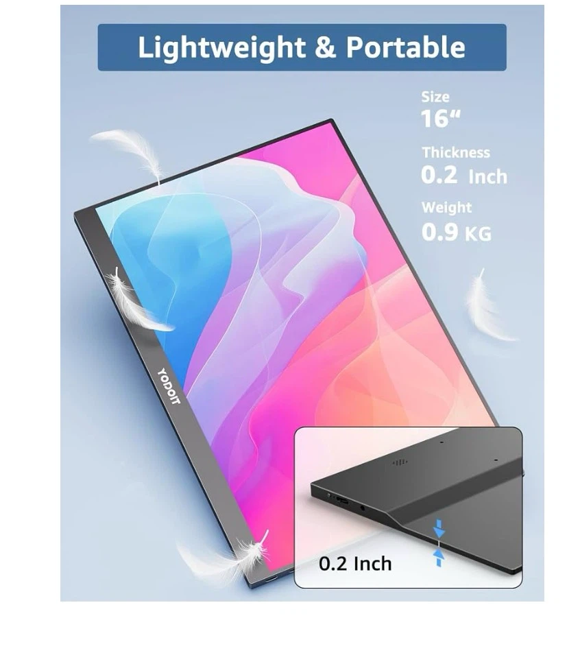 YODOIT 16" Portable Monitor - photo 2