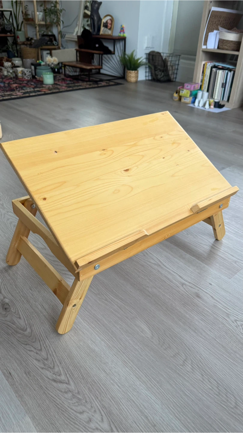 Wooden mini drafting/art table - photo 3