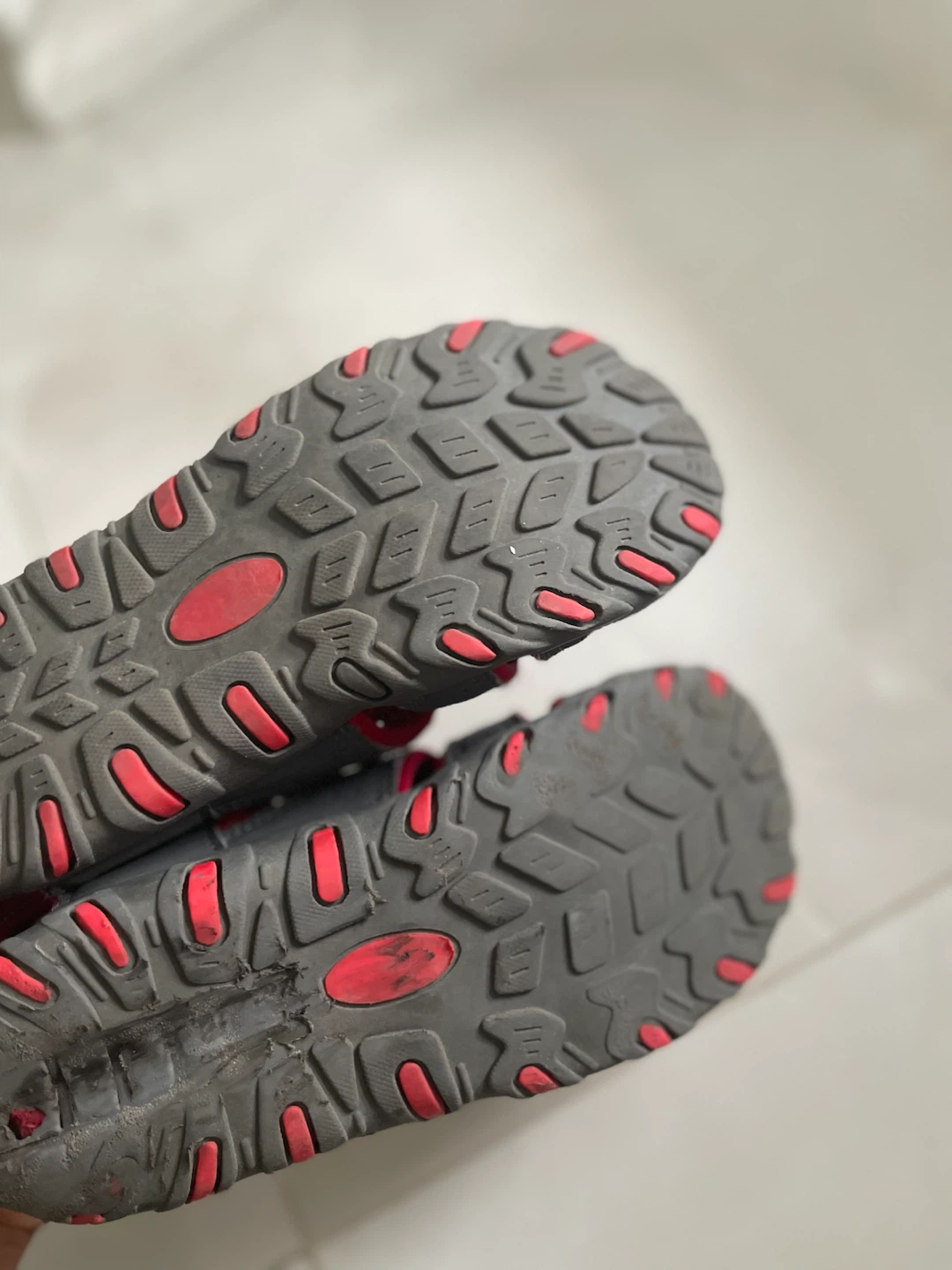 Mountain Warehouse Kids Sandals Grey and Red - photo 4
