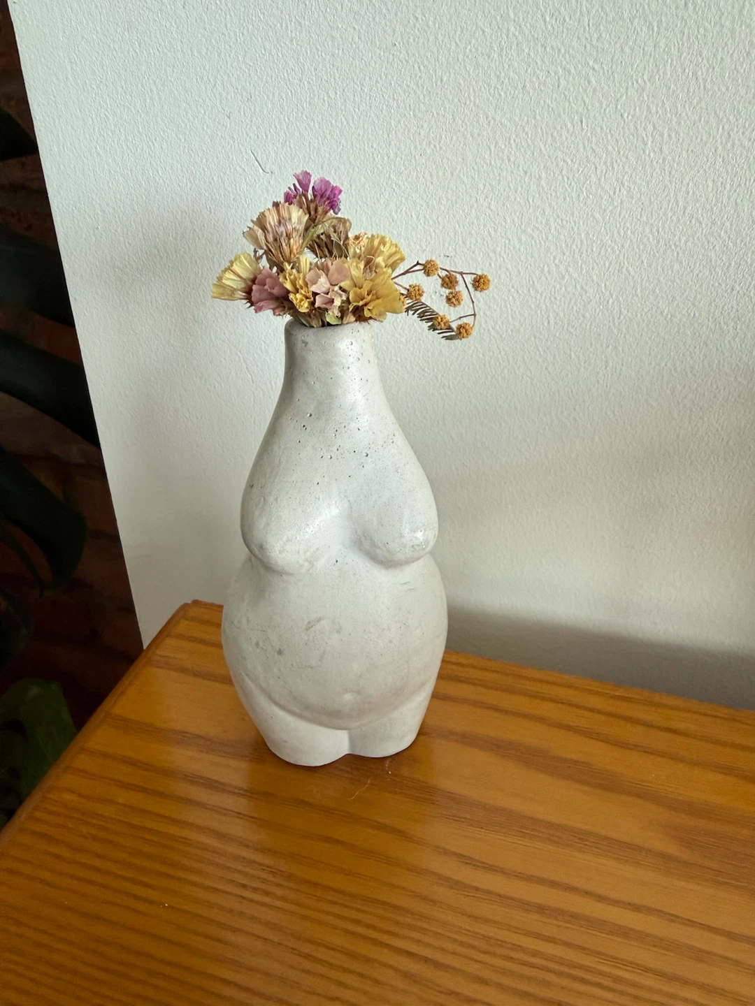 Torso Concrete Vase