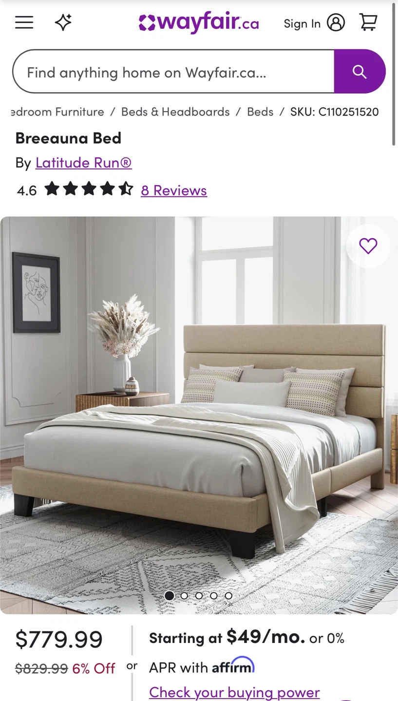 Queen Size Bed BEAND IN NEW - photo 3