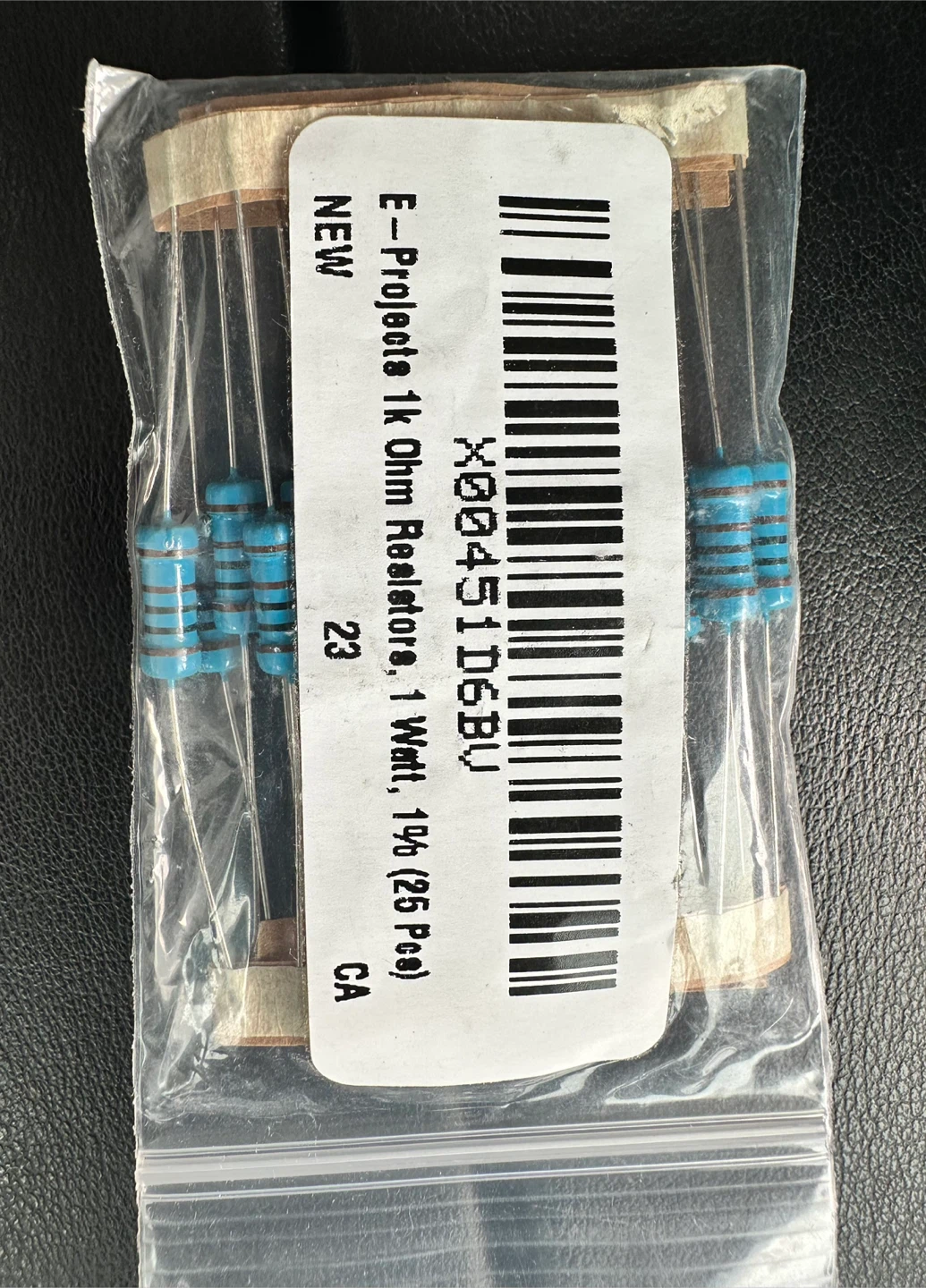 E-Projects 1k Ohm Resistors 1 Watt 1% 25 Pack
