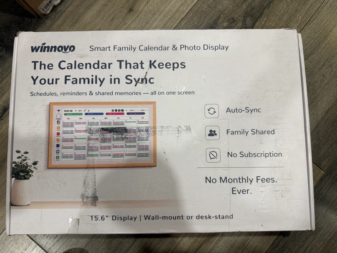 Winnovo 15.6 inch Smart Family Calendar & Photo Display - photo 5