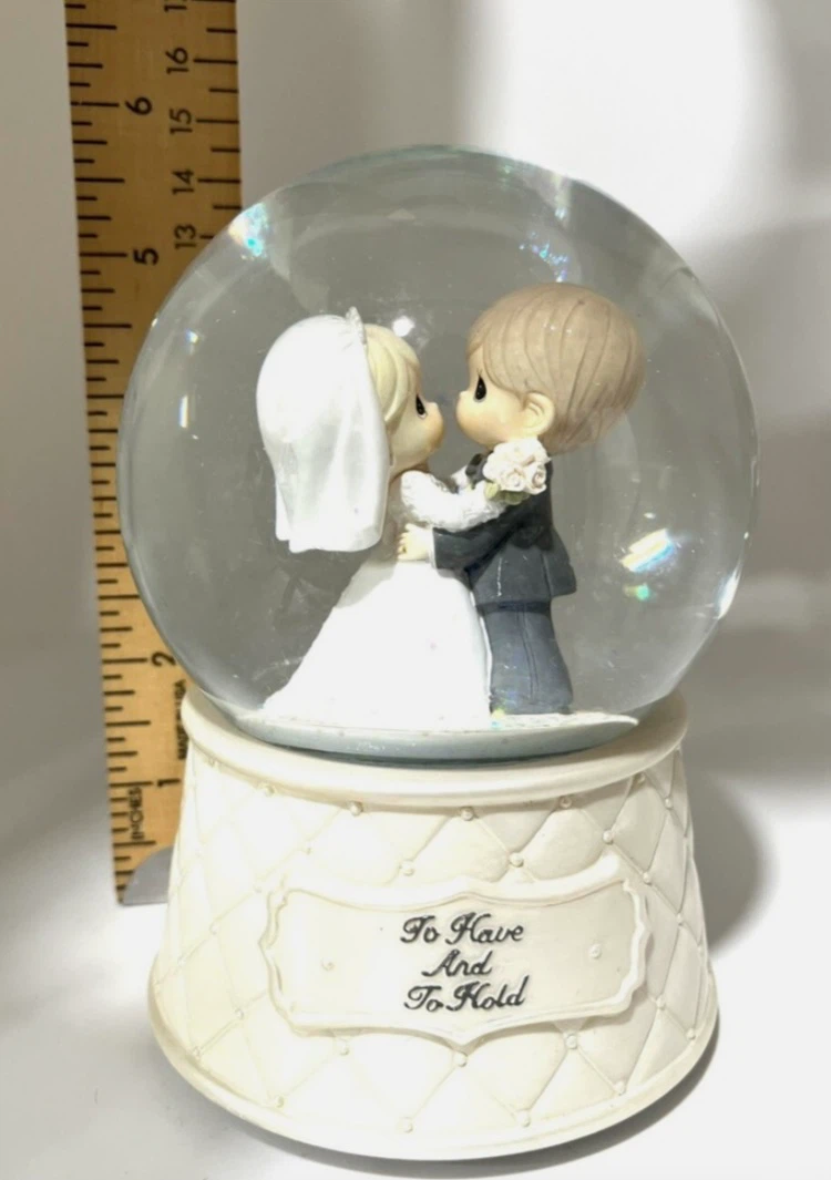 Precious Moments Wedding Snow Globe