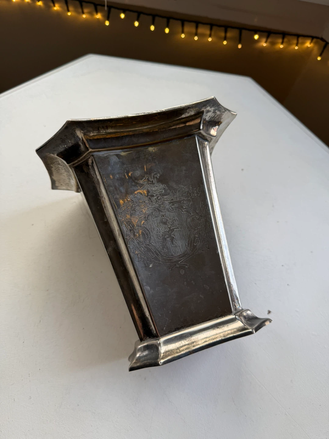 Unique vintage silver vase - photo 3