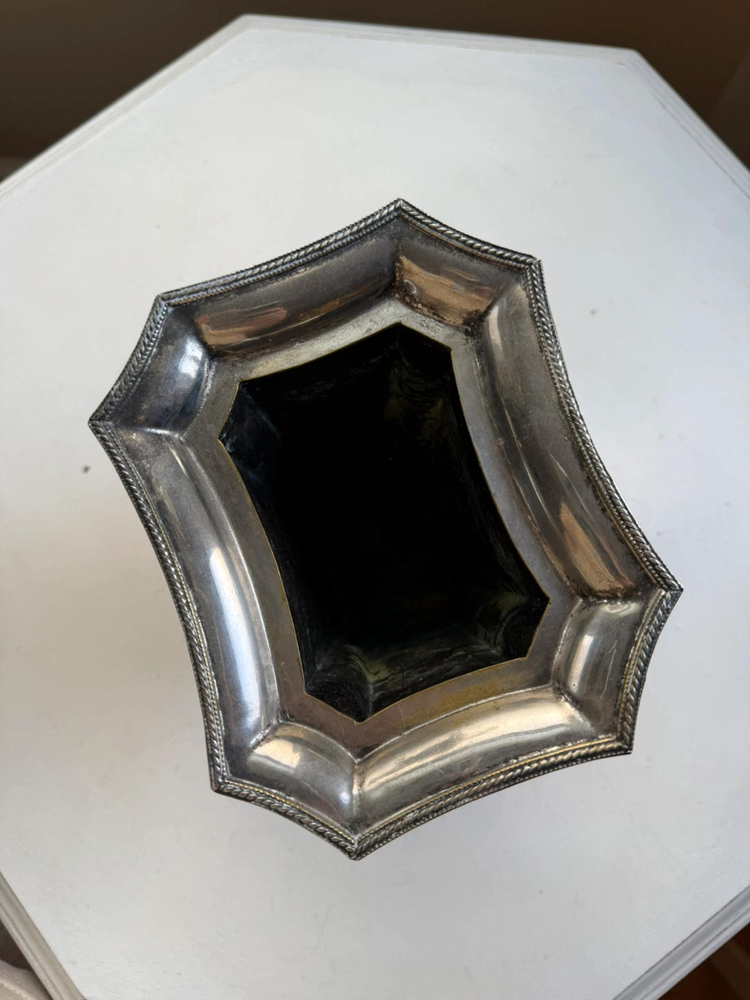 Unique vintage silver vase - photo 4