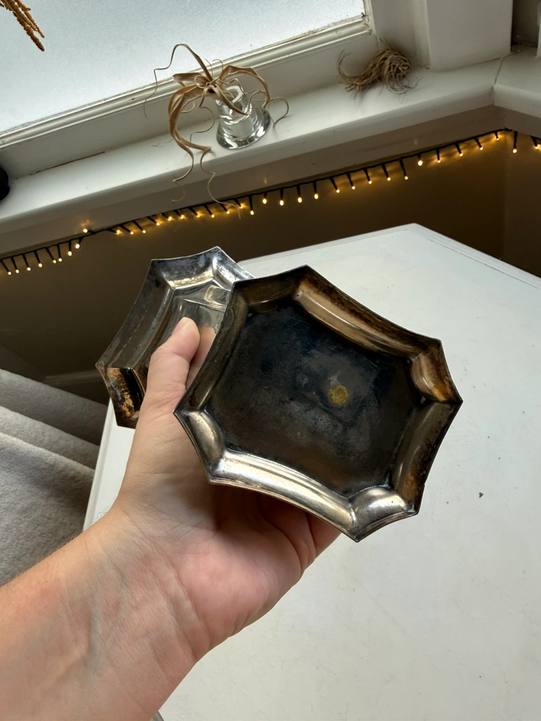 Unique vintage silver vase - photo 5