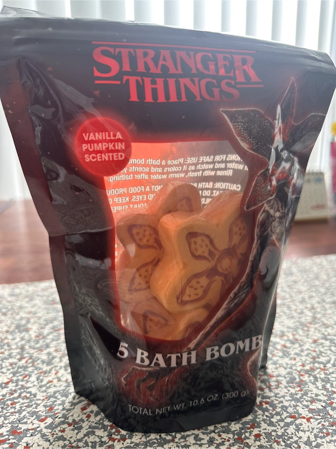 Stranger Things Vanilla Pumpkin Bath Bombs - 5 Pack