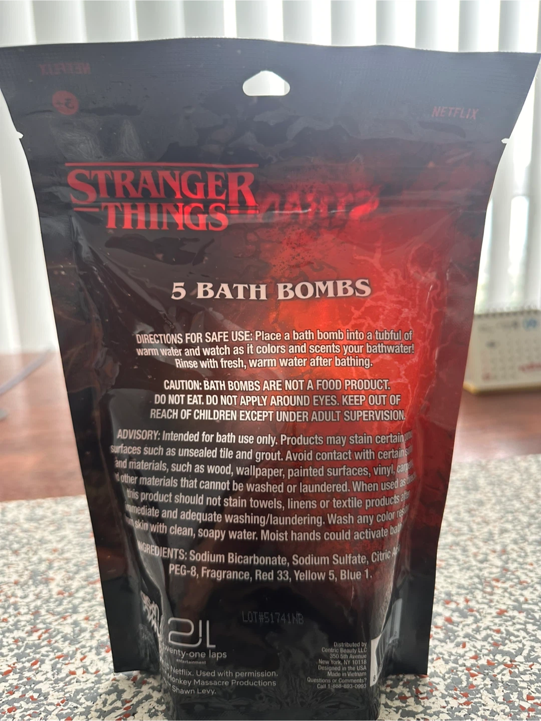 Stranger Things Vanilla Pumpkin Bath Bombs - 5 Pack - photo 2