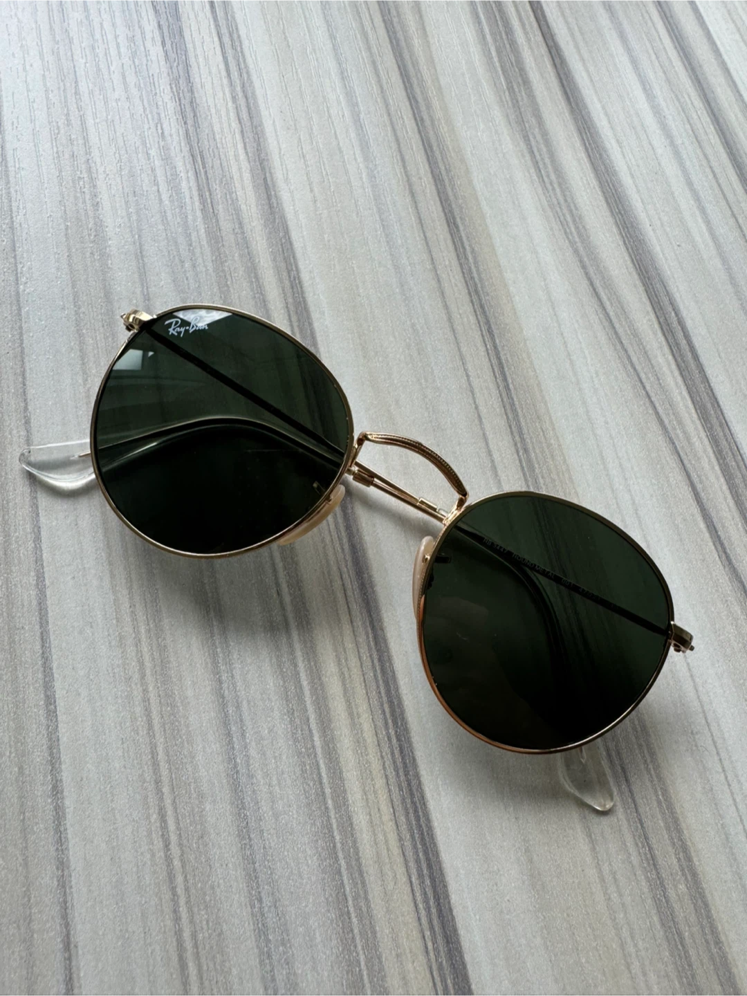 Ray-Ban RB3447 Round Metal Sunglasses