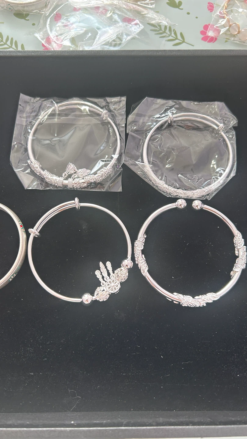 Silver-plated bracelet - photo 3