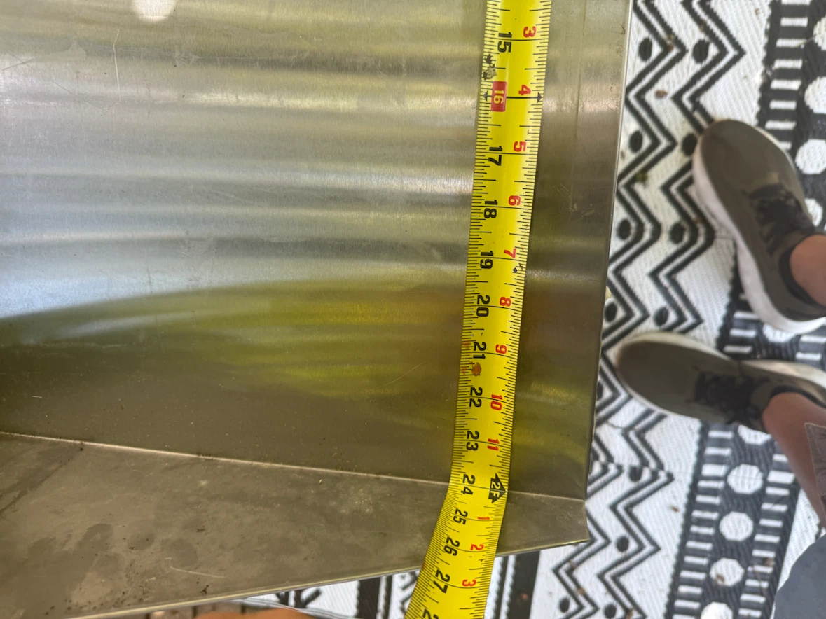 Commercial Stainless Steel Microwave Shelf - photo 4