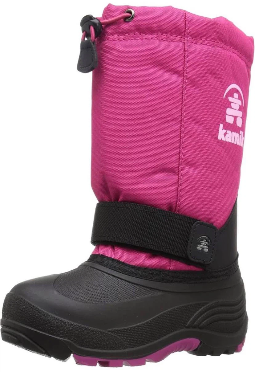 Kamik Kids Winter Boots Pink and Black - photo 2