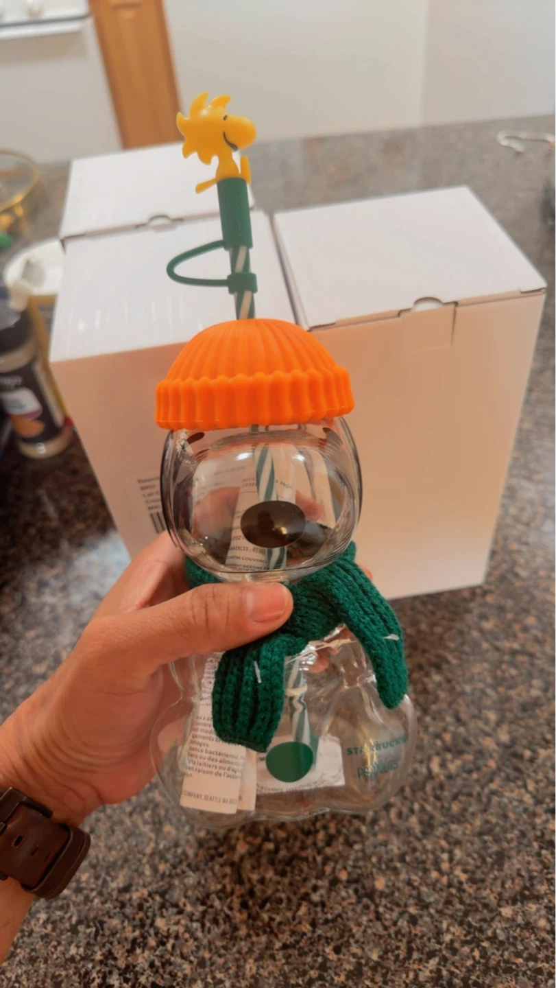 Starbucks x Peanuts Snoopy Glass Cold Cup - photo 2