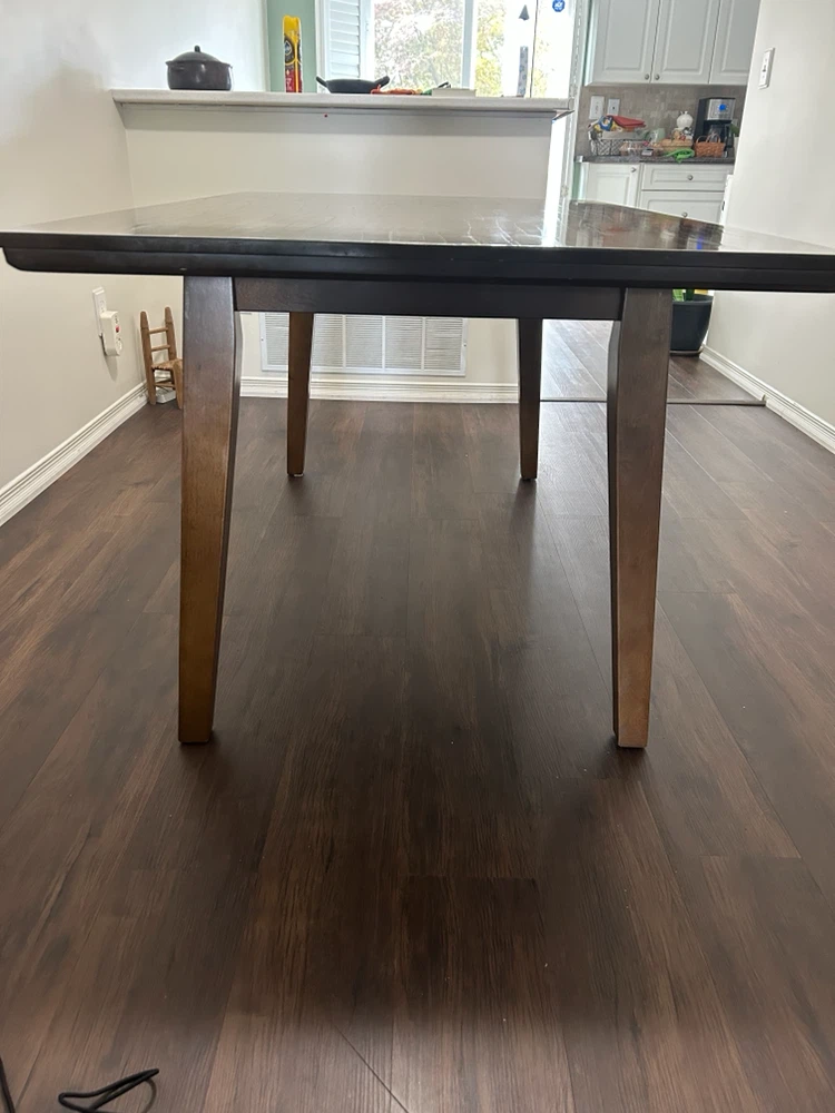 Dark Wood Dining Table