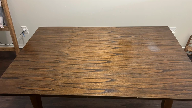 Dark Wood Dining Table - photo 3