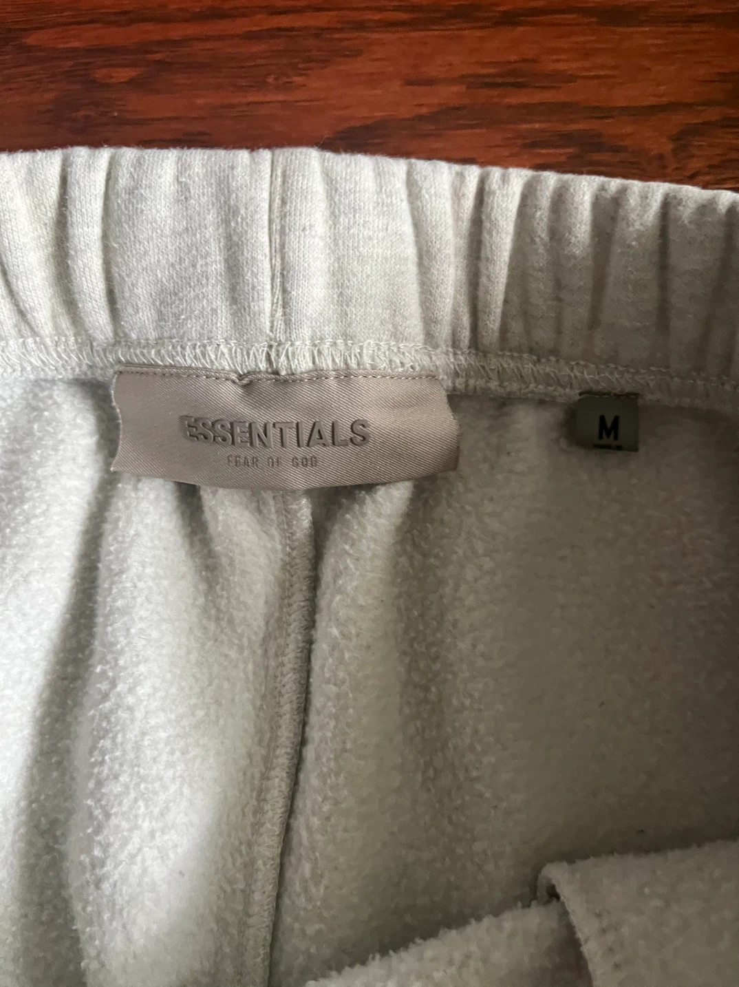 Essentials Fear of God Sweatpants Grey - photo 3