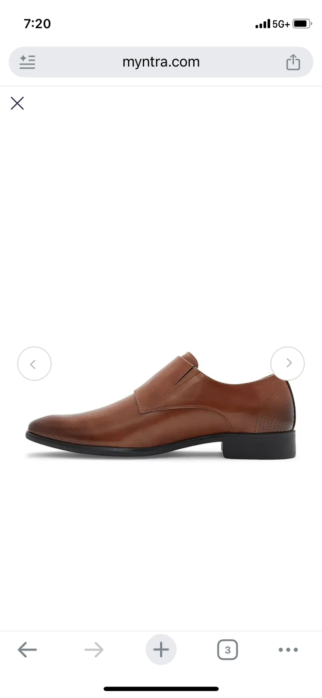 Call It Spring Brown Monk Strap Shoes - 8 - photo 2