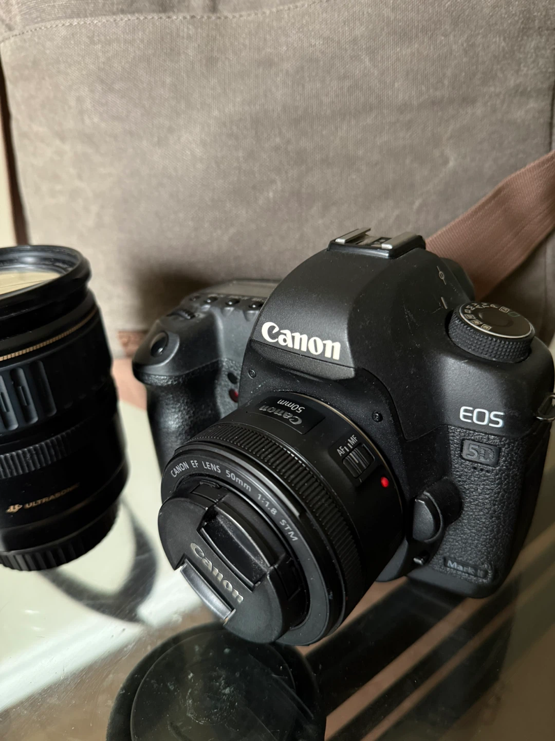 Canon EOS 5D Mark II with lenses and bag - photo 5
