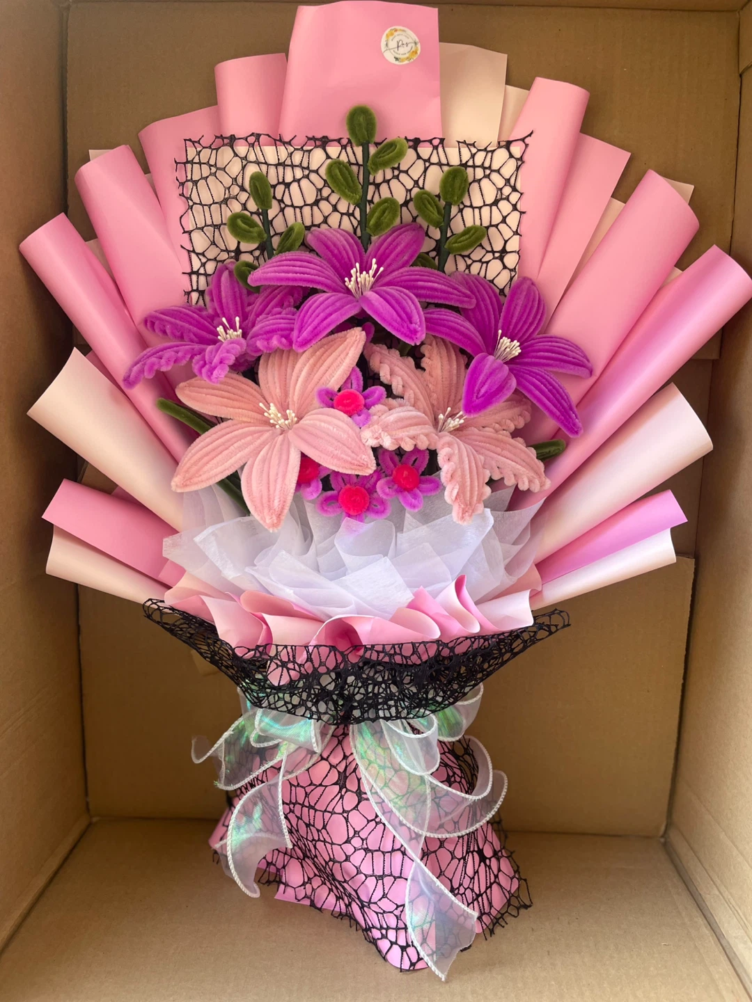 Handmade Flower Bouquet new in a box