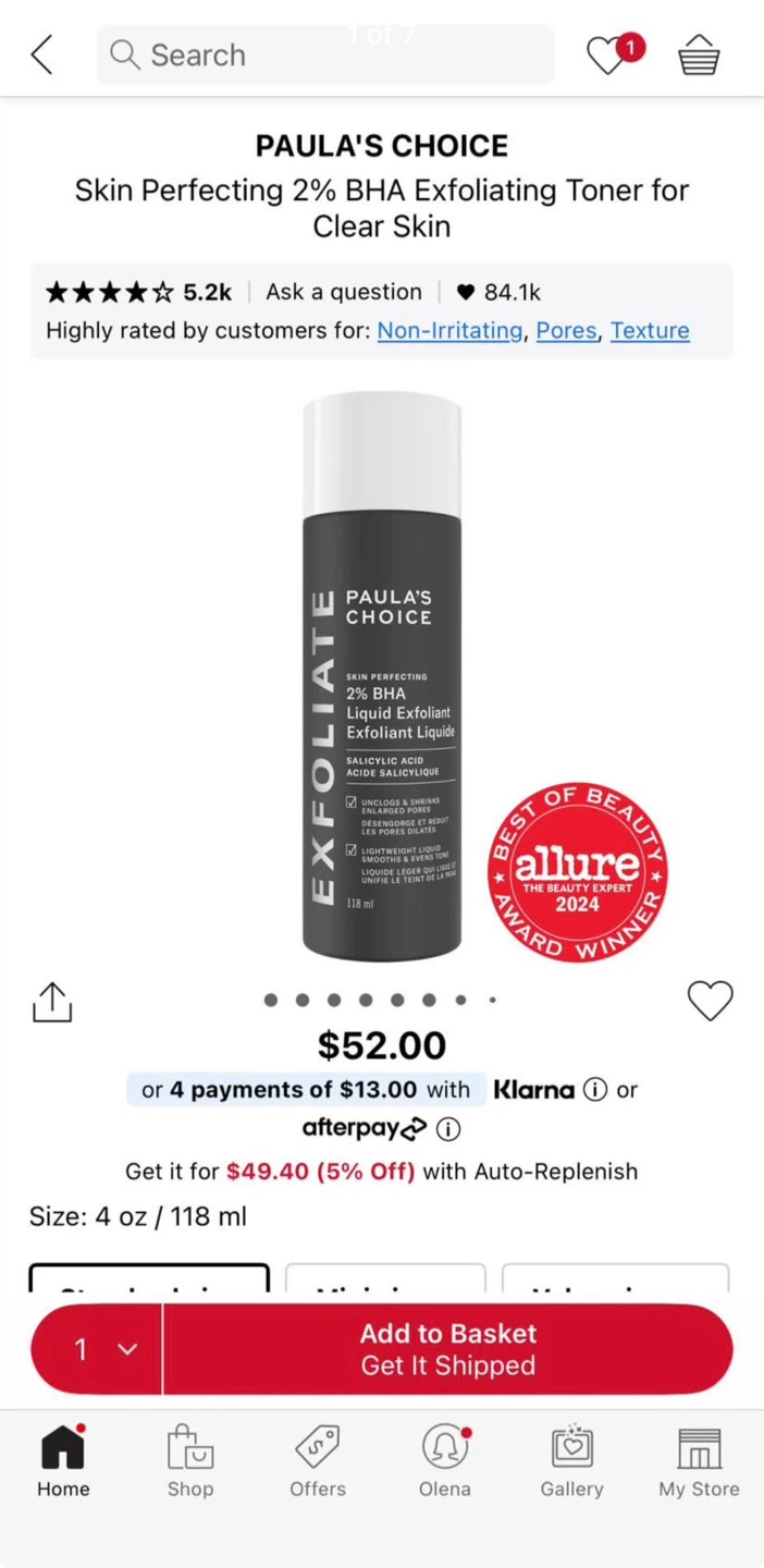New Paula's Choice Skin Perfecting 2% BHA Exfoliant full size. - photo 3
