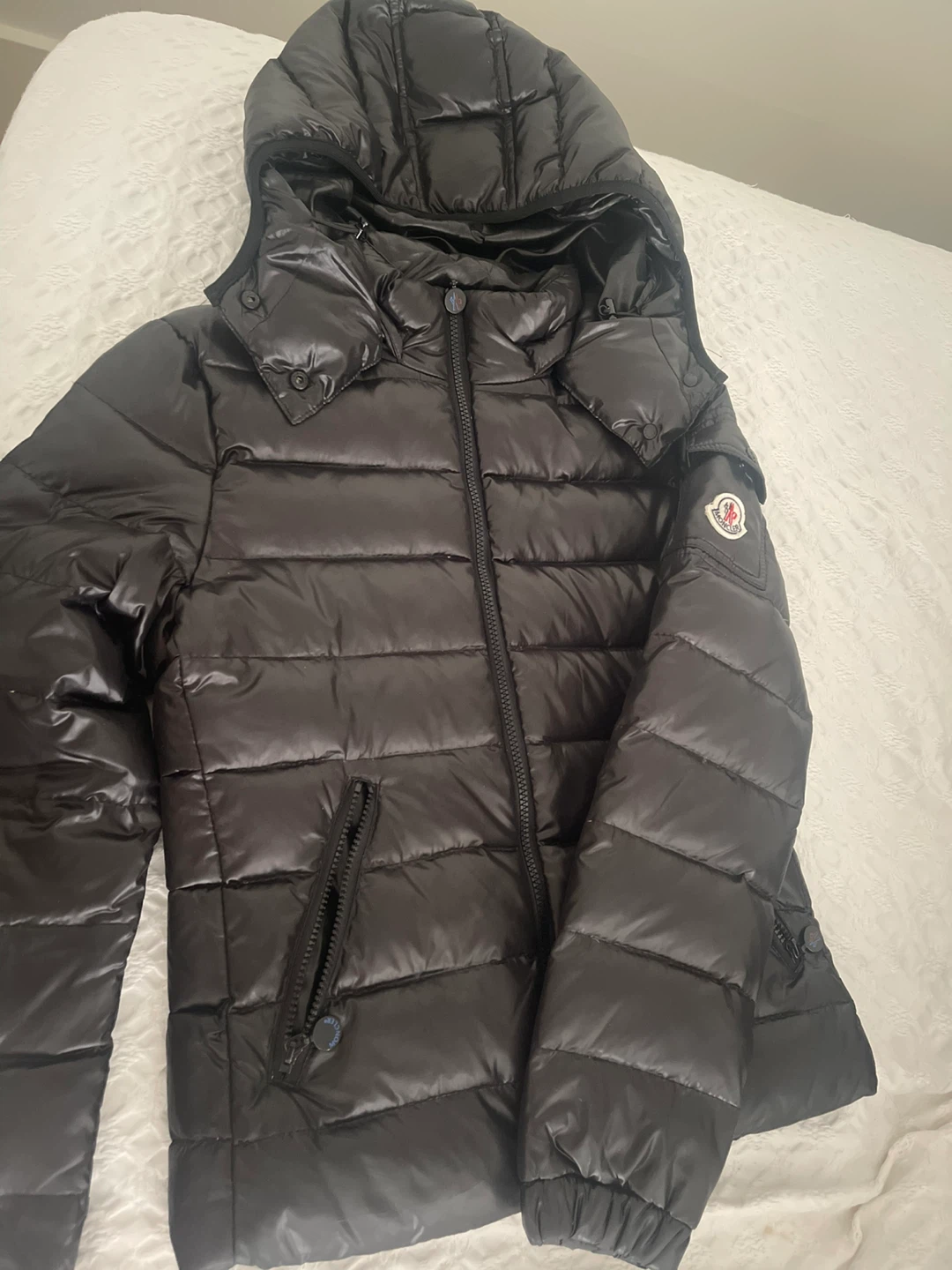 Moncler Black Puffer Jacket