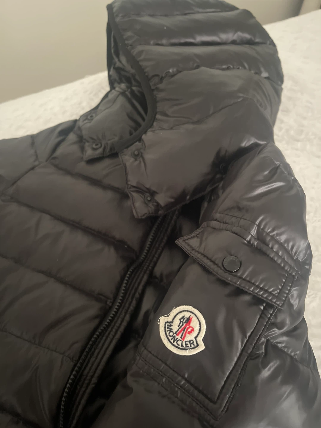 Moncler Black Puffer Jacket - photo 2