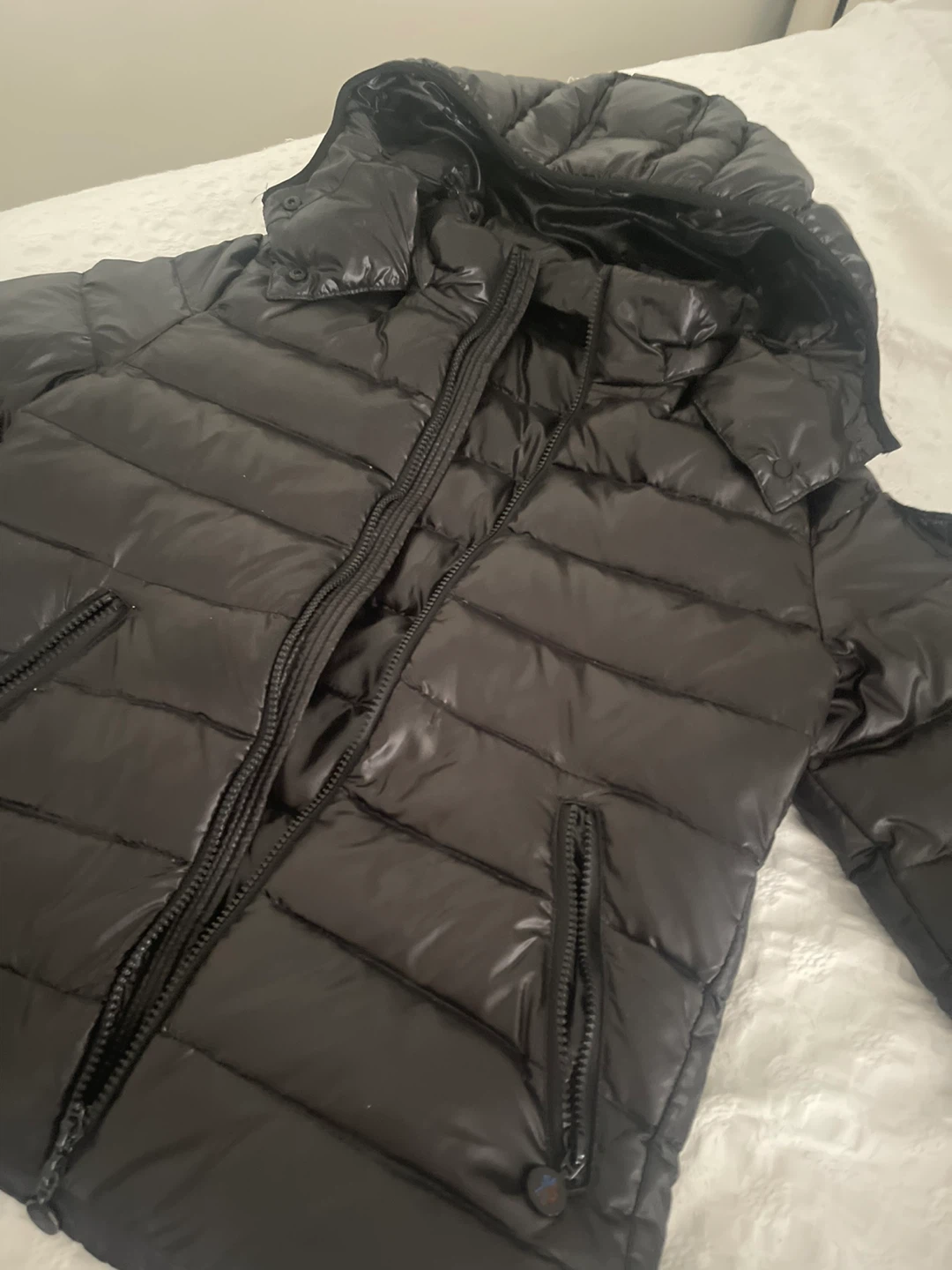 Moncler Black Puffer Jacket - photo 3