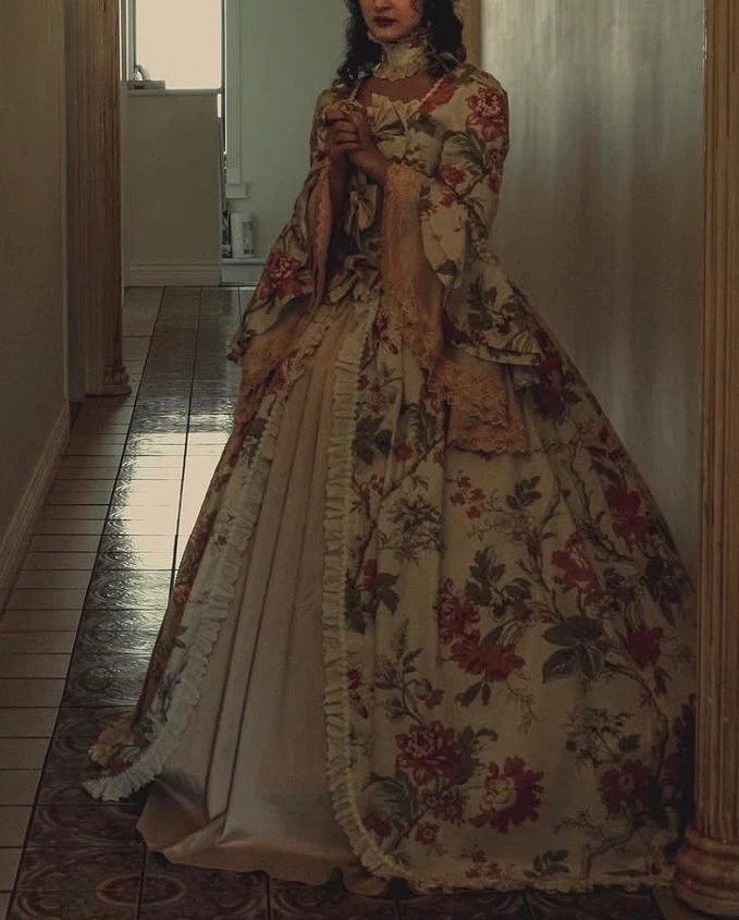 Vintage-style Floral Rococo Ball Gown_ Moving sale until sept 18 - photo 2