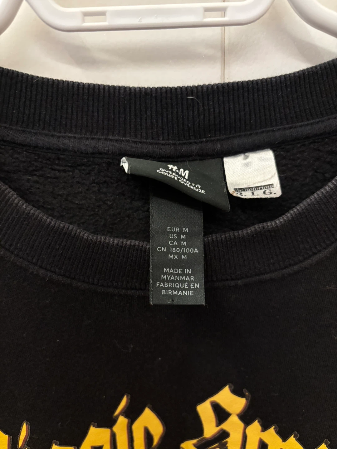 H&M Biggie Smalls Oversized Sweatshirt - photo 2