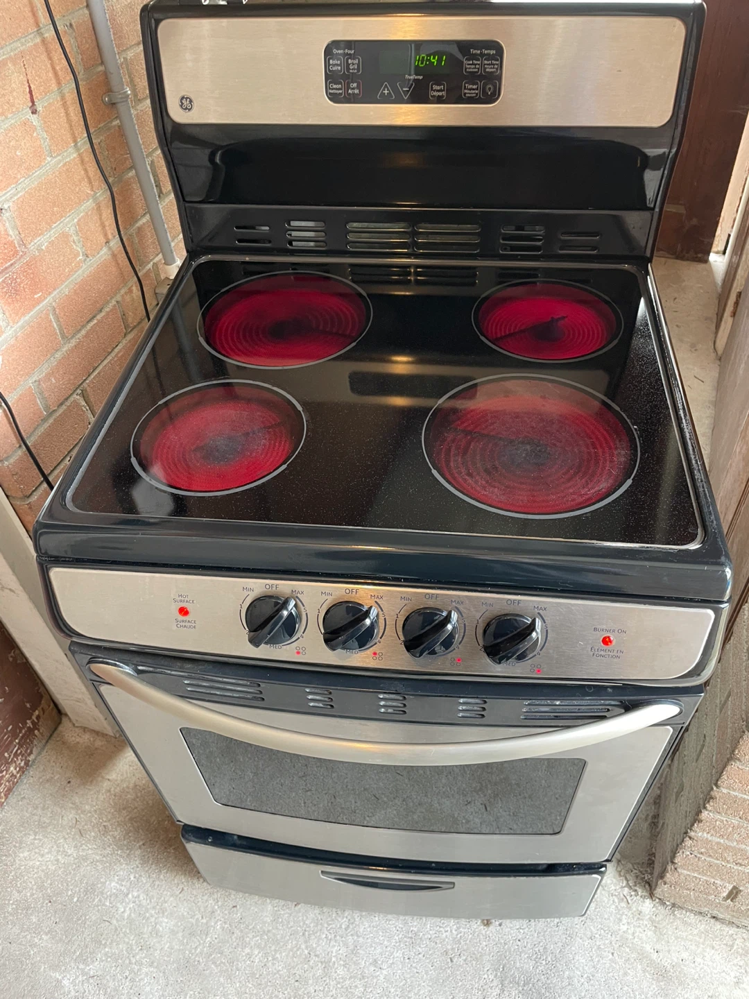 stove oven 24" & delivery