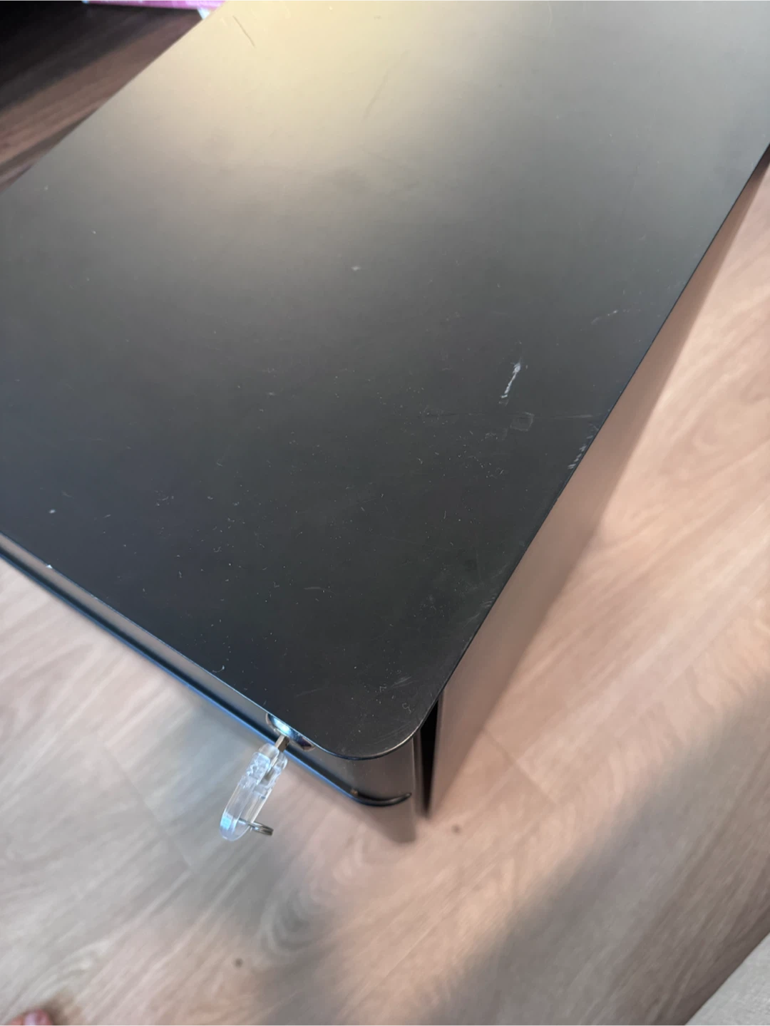 *pick up by 9/17!* Black 3-Drawer Metal Filing Cabinet - photo 3