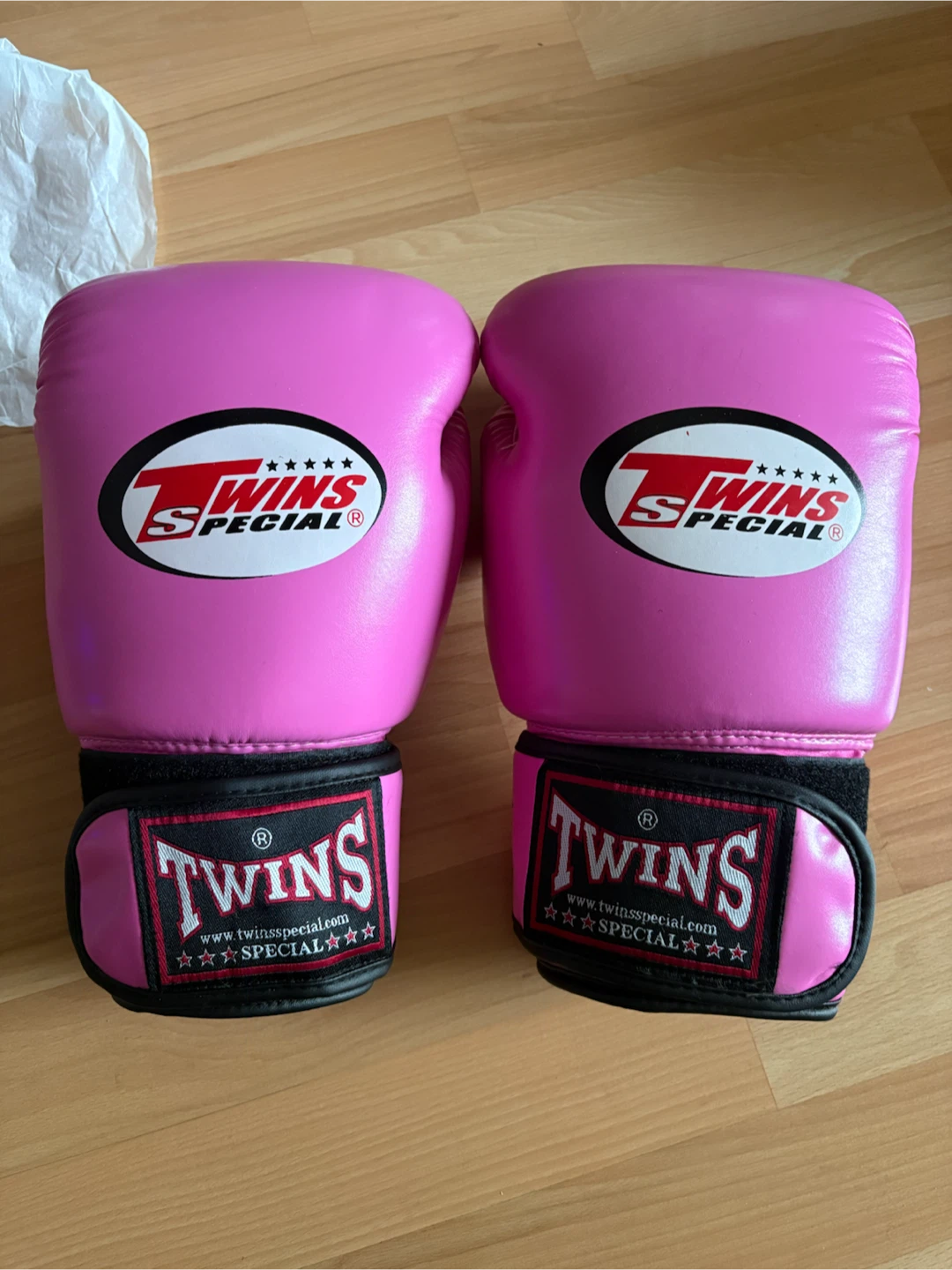 Pink Twins Boxing Gloves $100 firm