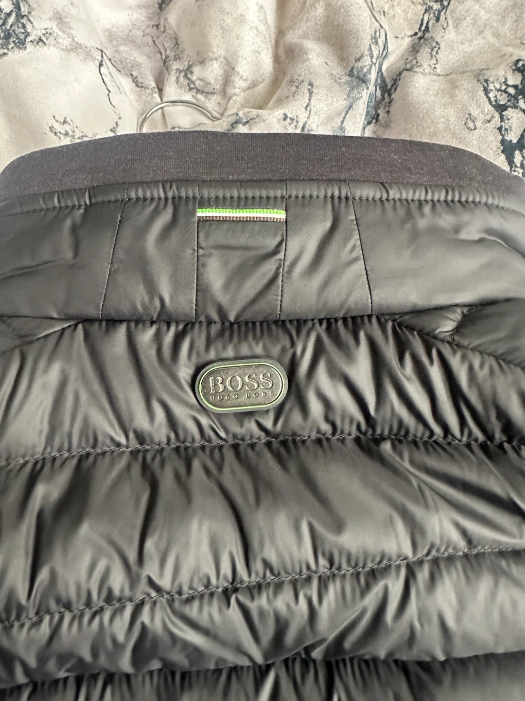 NEW HUGO BOSS DUCK DOWN QUILTED PUFFER VEST MEN MEDIUM - photo 4