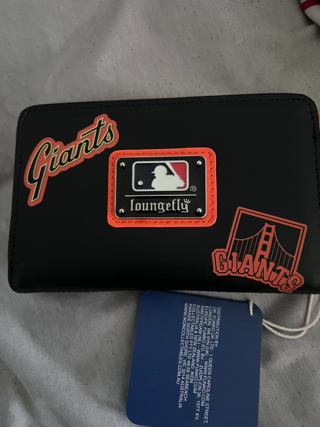 Loungefly Hard Tag San Francisco Giants Zip Around Wallet