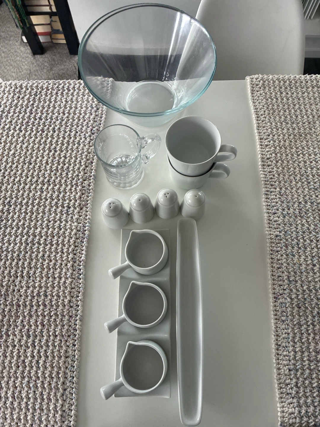 Kitchenware Set: Bowls, Mugs, and Serving Pieces