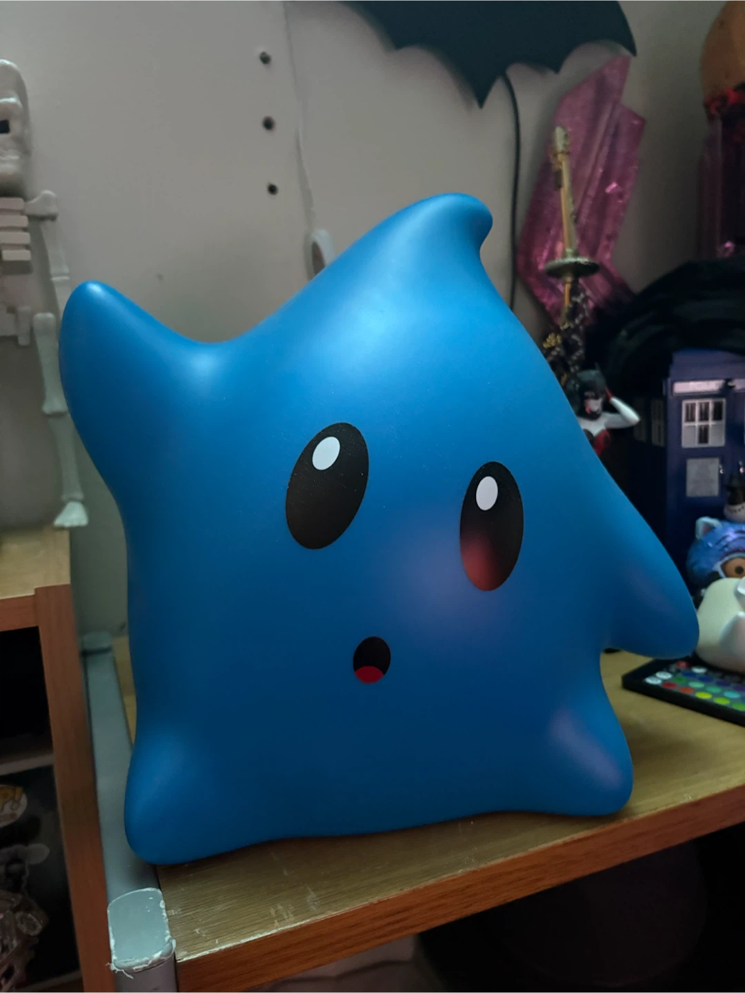Blue Star Popcorn Bucket