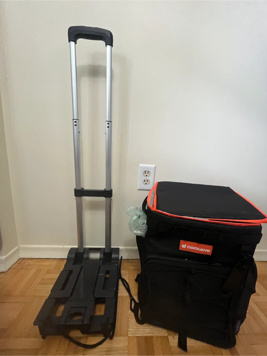 Odoland Detachable Cooler Backpack with Trolley