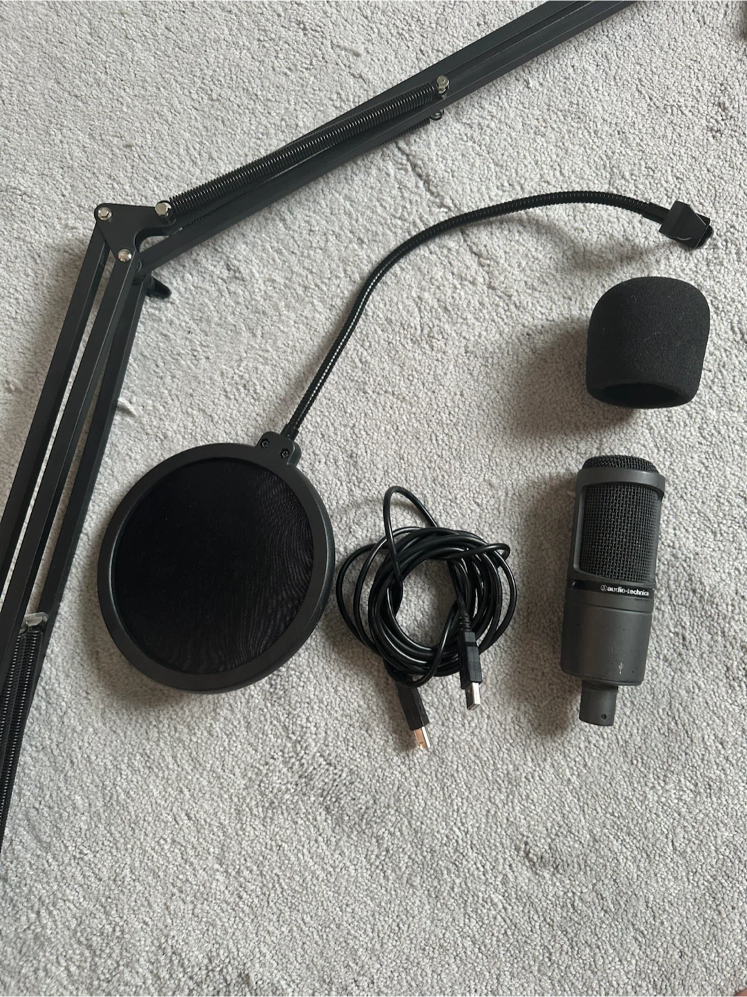 Audio-Technica 2020 USB Microphone Bundle