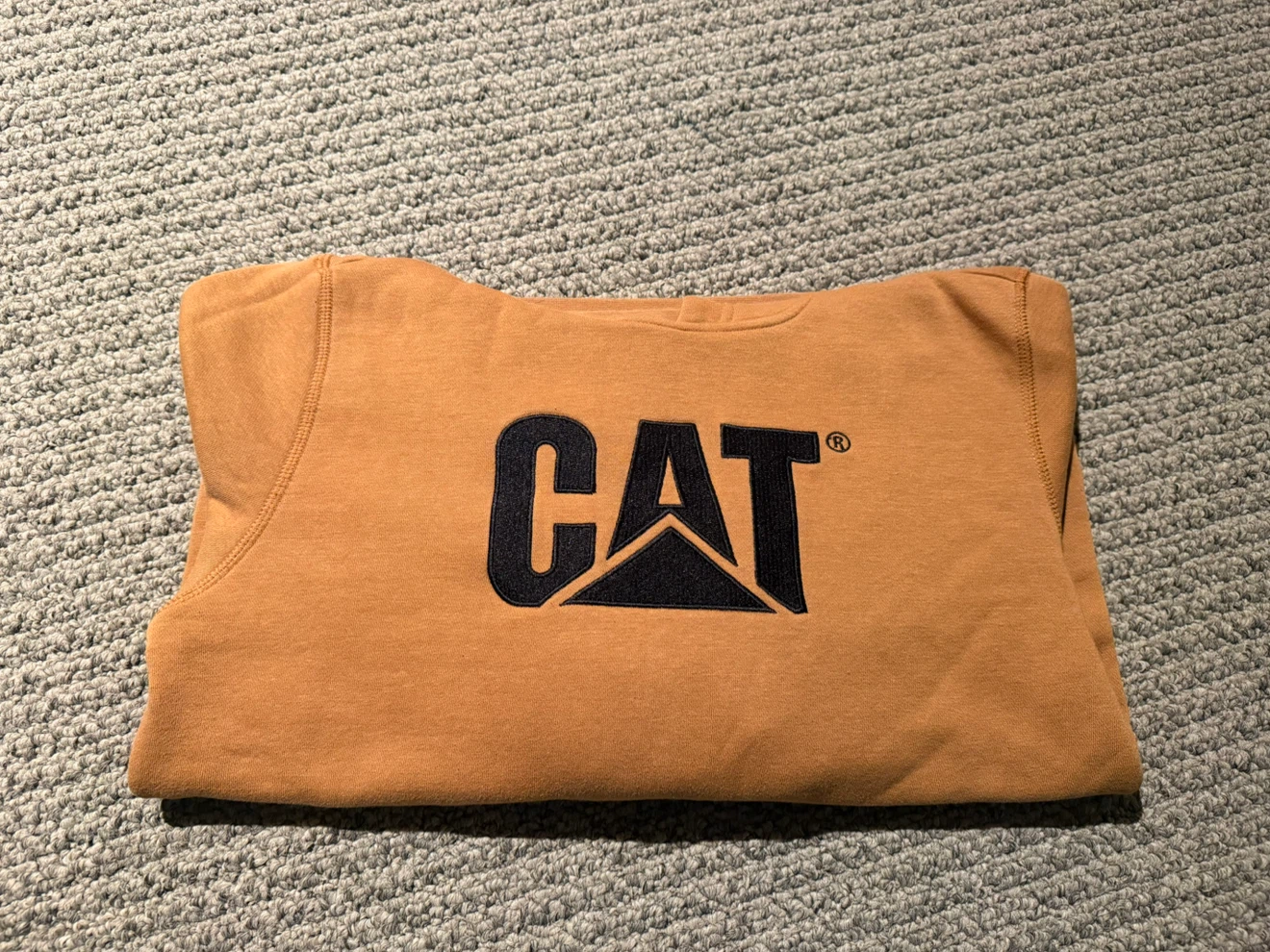 CAT Hoodie Tan XL 14/16