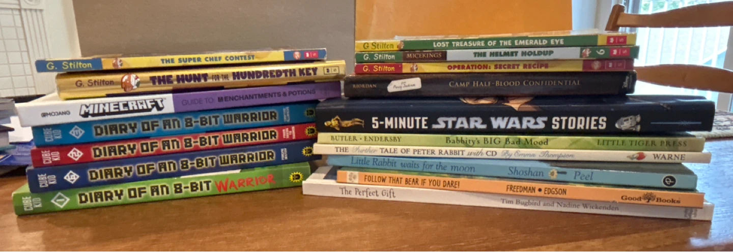 Assorted Children's Chapter Books