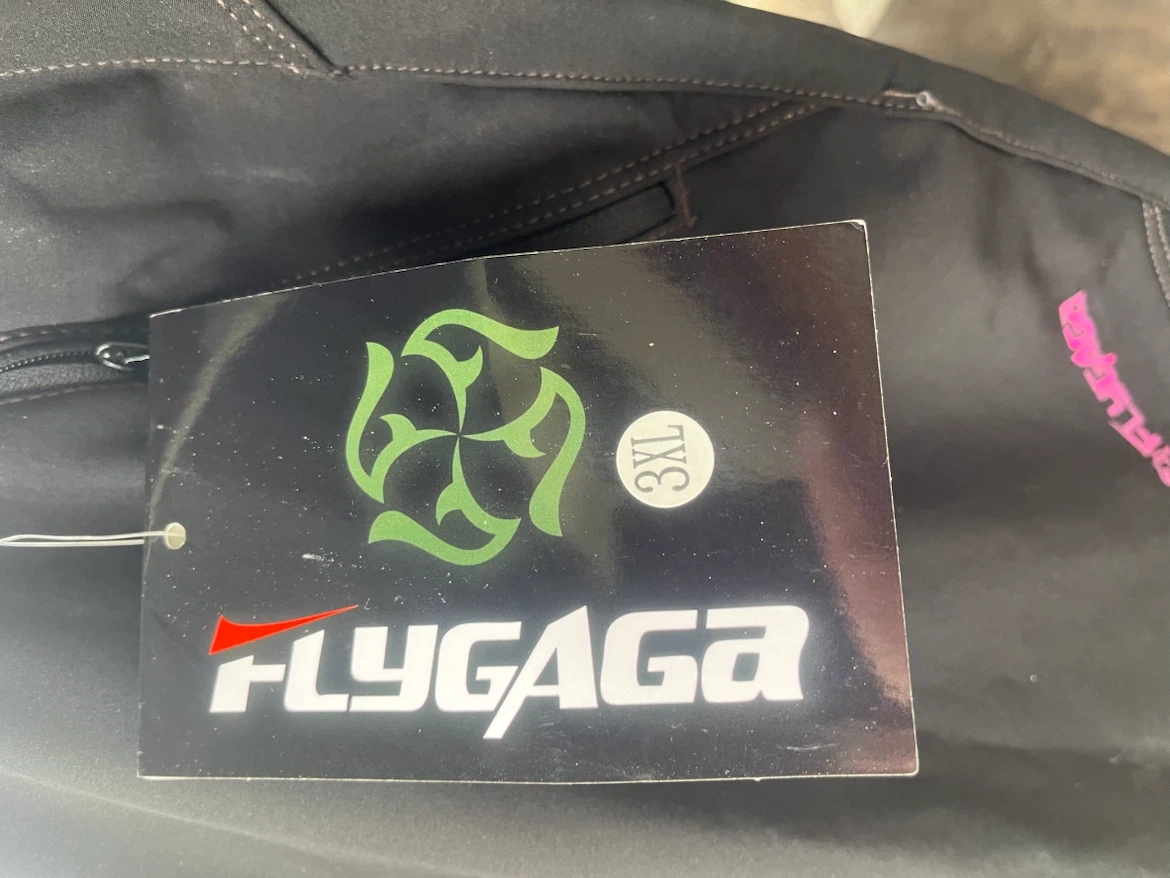 FLYGAGA Outdoor Hiking Pants Black 3XL - photo 2