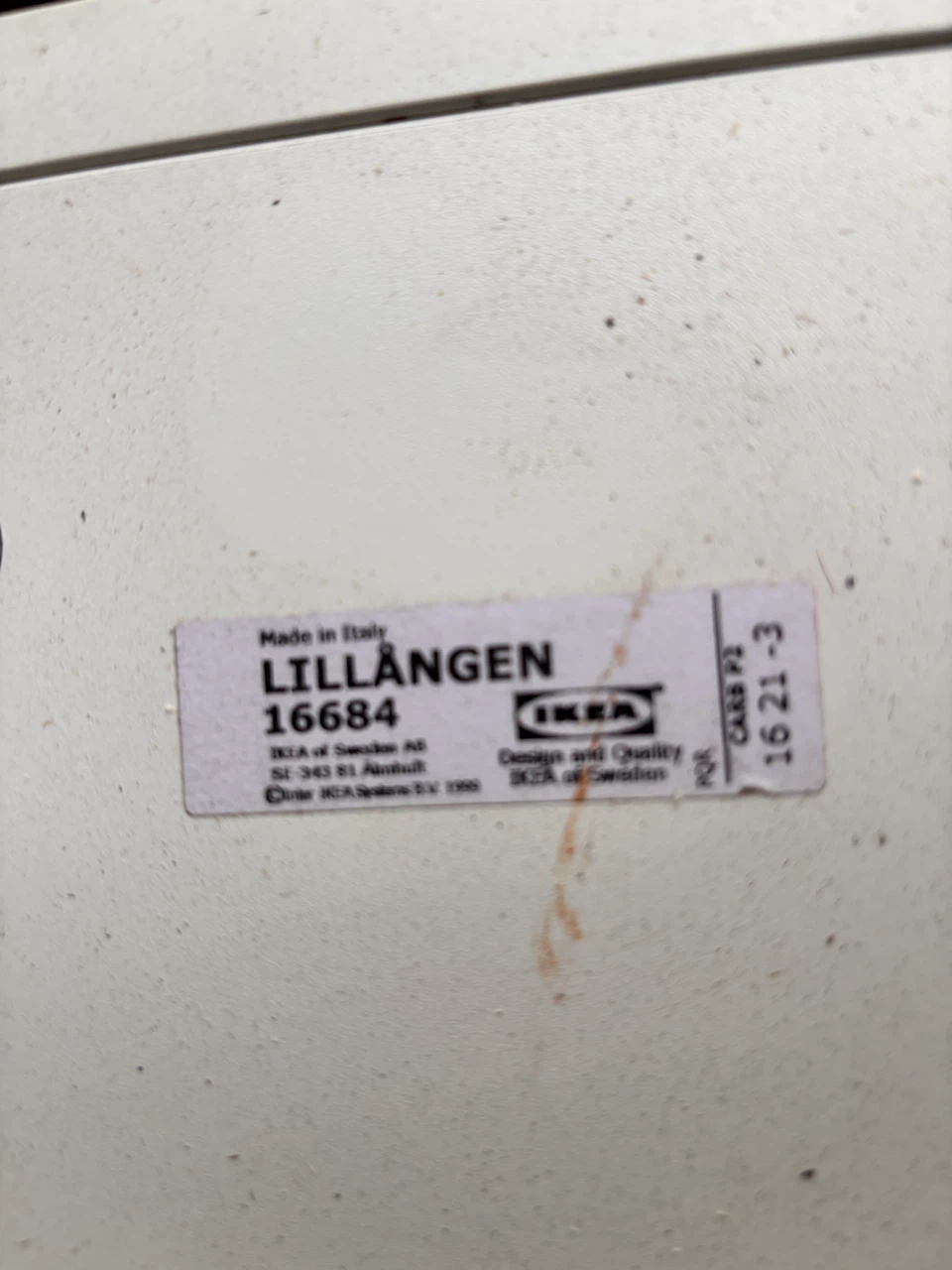 IKEA Lillången White Wall Cabinet - photo 2