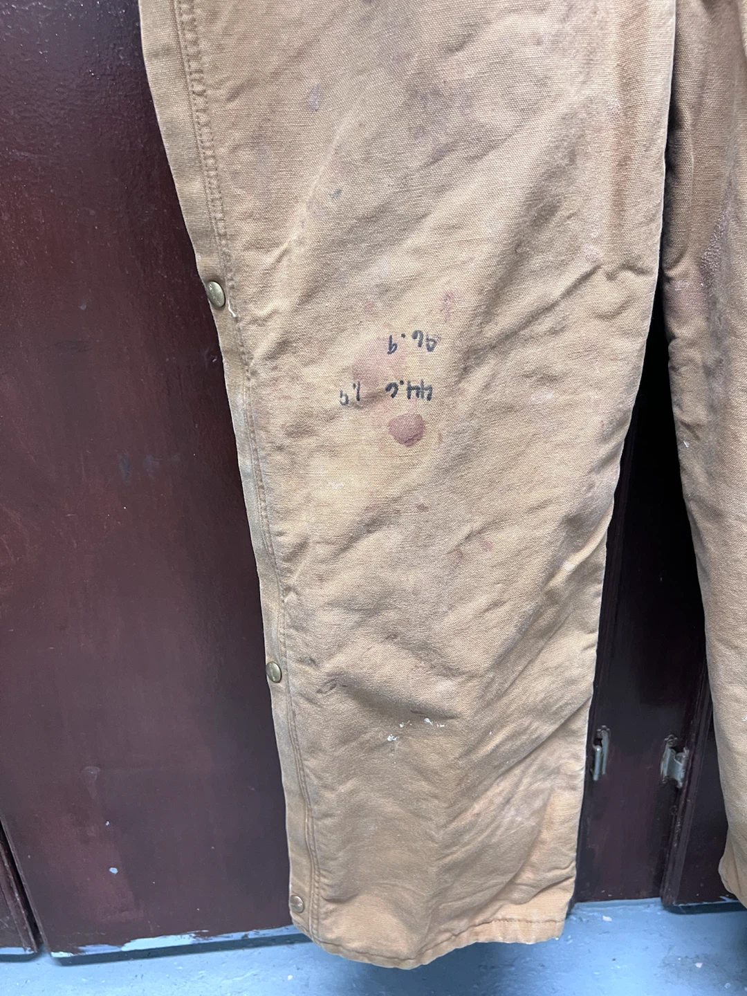 Carhartt Quilt-Lined Brown Coveralls - photo 3